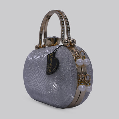 Pearl Clutch with Handle