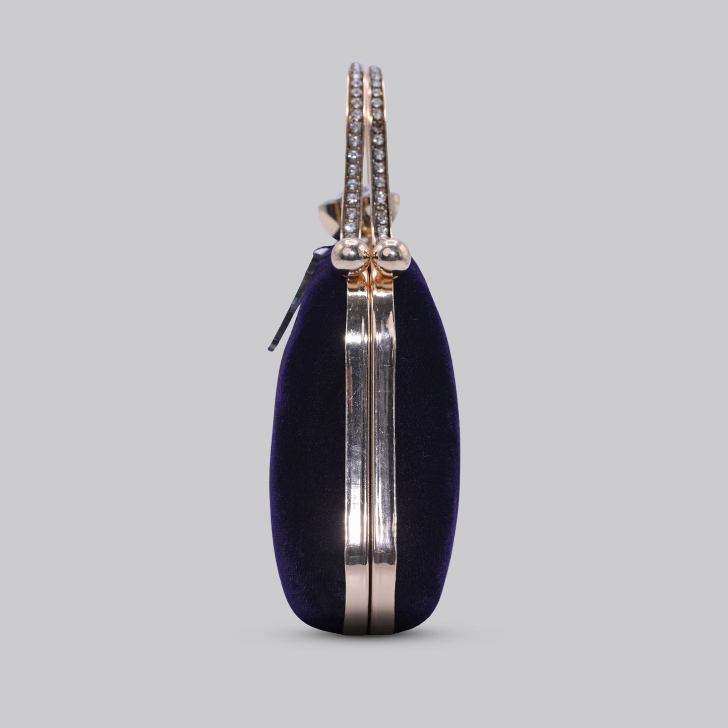 Velvet Clutch with Handle