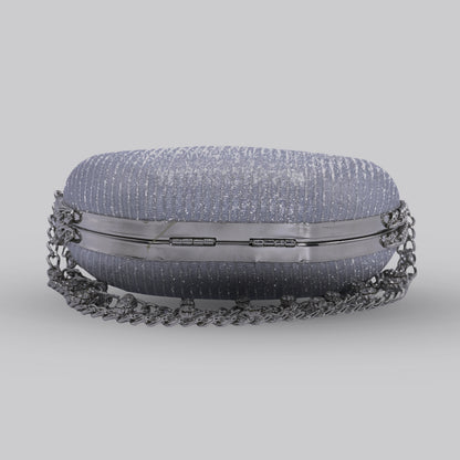 Apple Clutch with Chain Handle