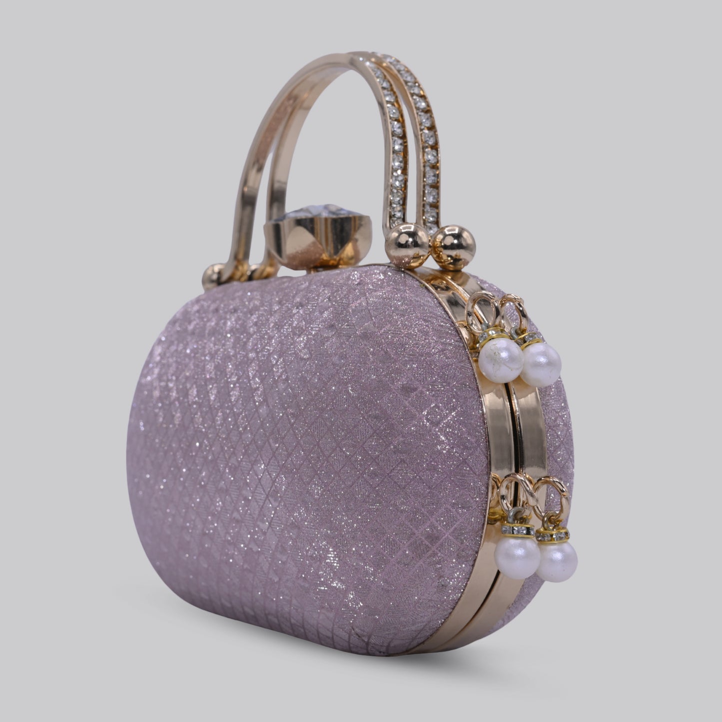 Pearl Clutch with Handle