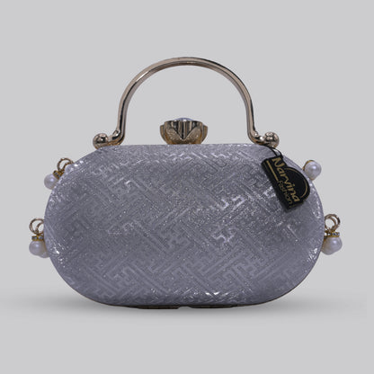 Pearl Clutch with Handle
