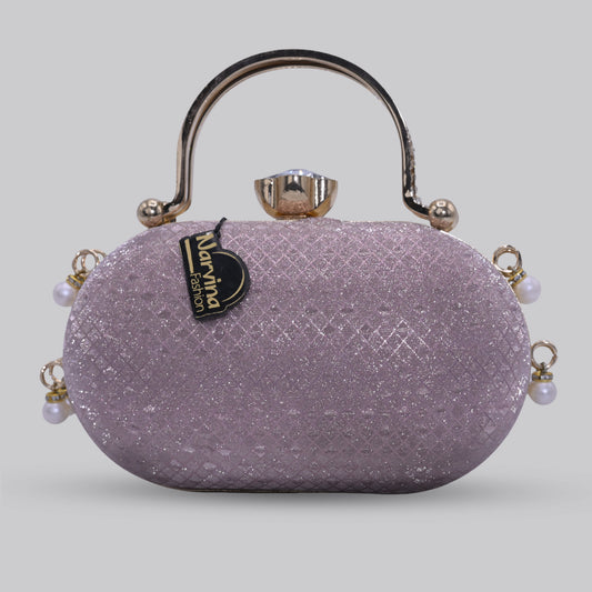 Pearl Clutch with Handle