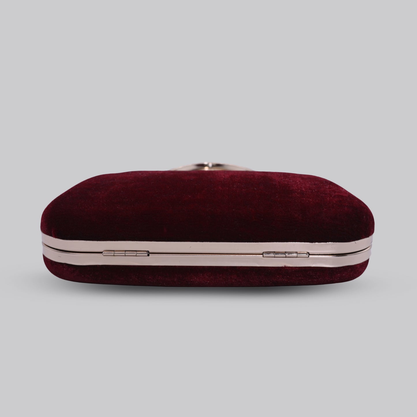 Velvet Clutch with Handle