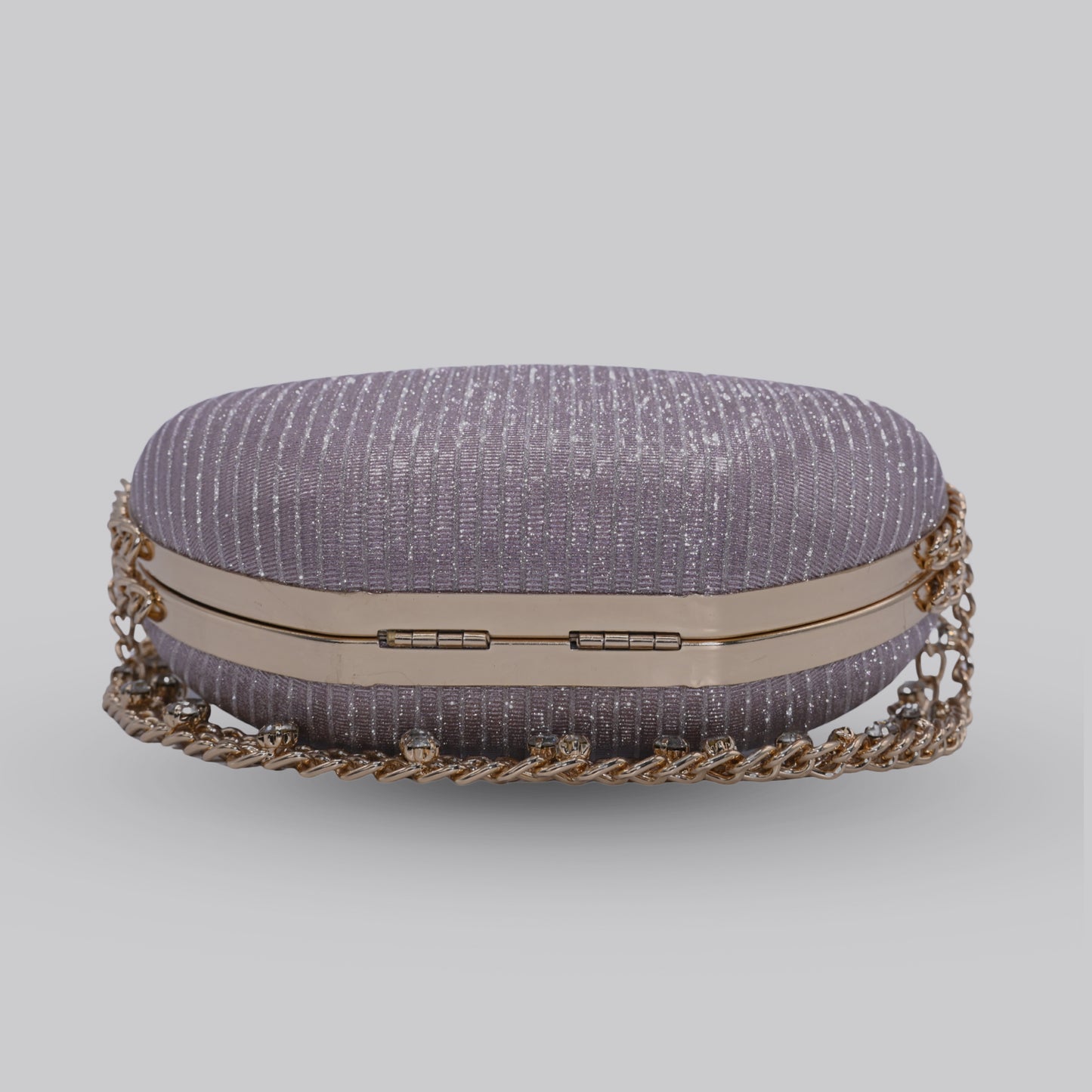 Apple Clutch with Chain Handle