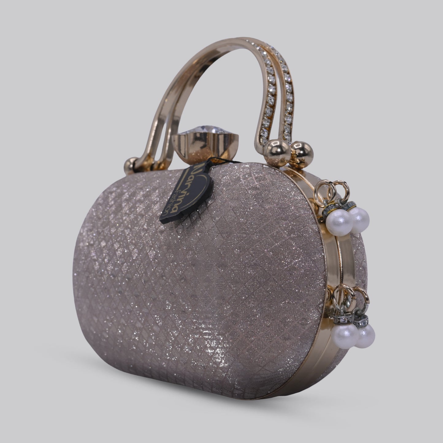 Pearl Clutch with Handle