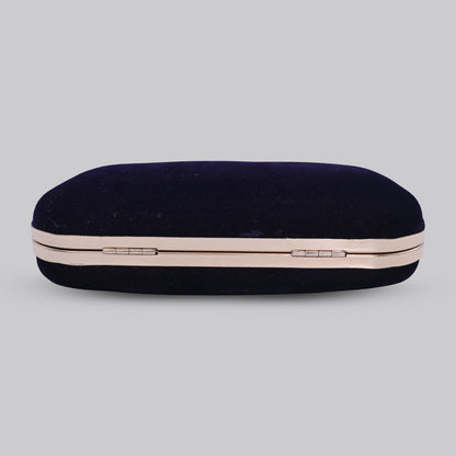 Velvet Clutch with Handle
