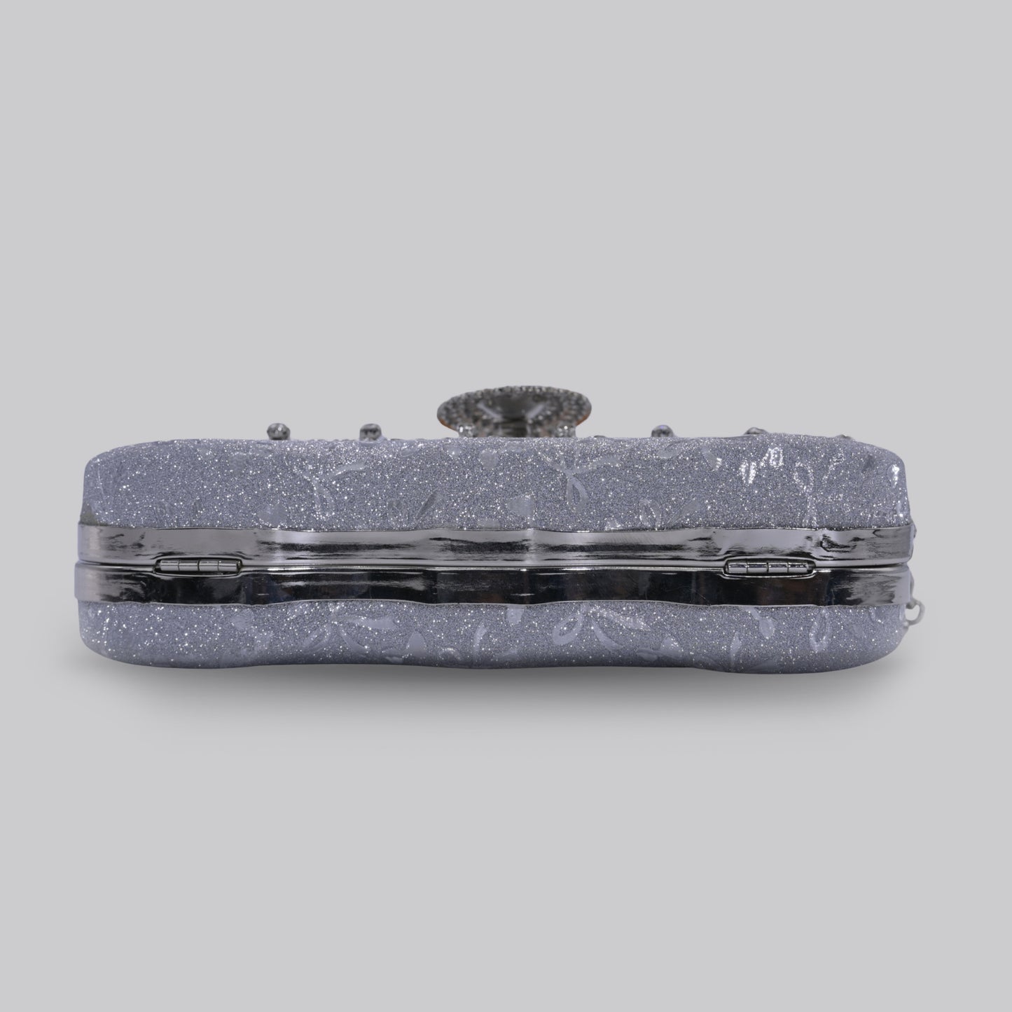 Diamond Clutch with Chain Handle